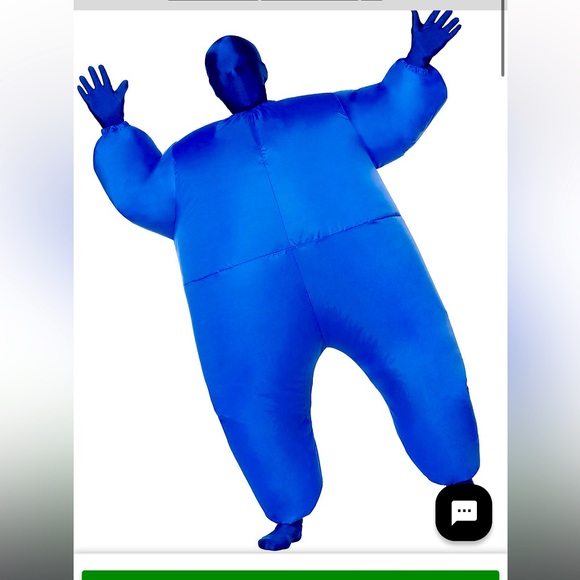 Blue inflatable suit - Picture 1 of 7